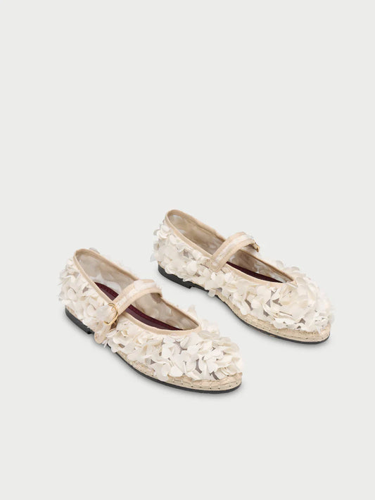 Ballerines Flabelus Lotus White