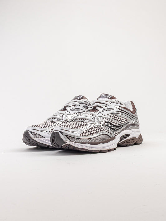 Saucony proGrid Omni 9 – Blanc / Marron