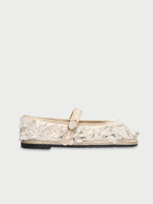 Ballerines Flabelus Lotus White