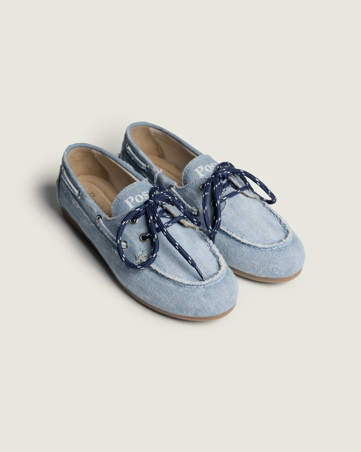 Mocassins Posa en jeans clair